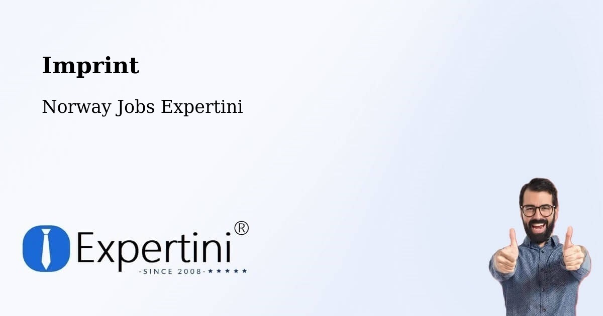 Imprint – Lyngen - Norway Jobs Expertini